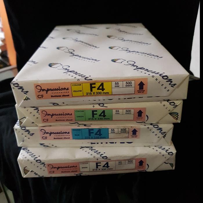 

Kertas Ncr Folio Impression Bottom All Warna