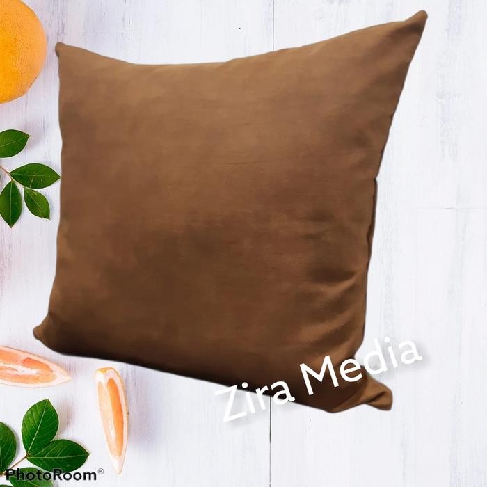 SARUNG BANTAL SOFA SUEDE, SARUNG BANTAL KURSI SOFA 60 X 60, 70 X 70