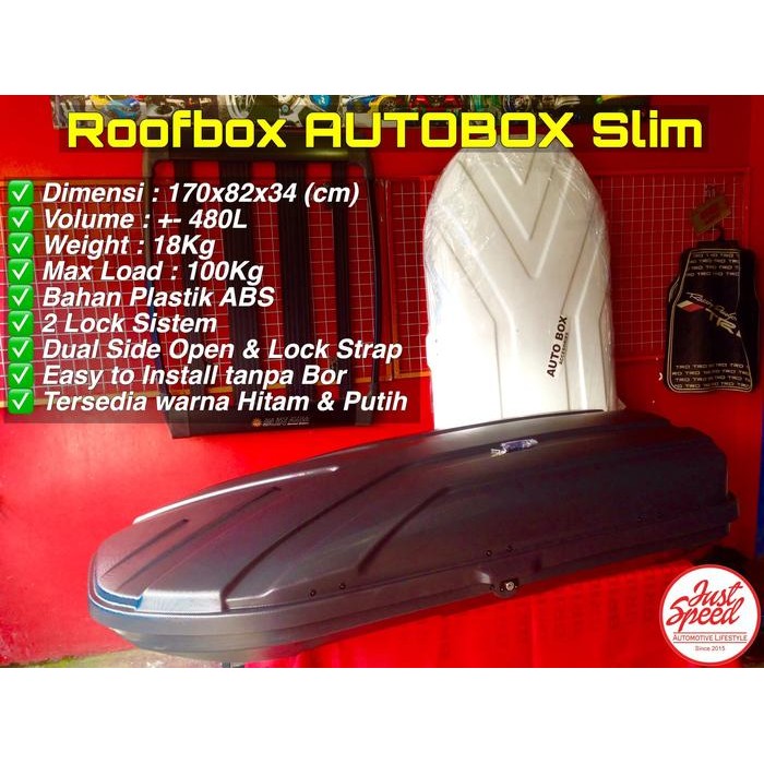 Sale Roofbox Slim Autobox 460Liter