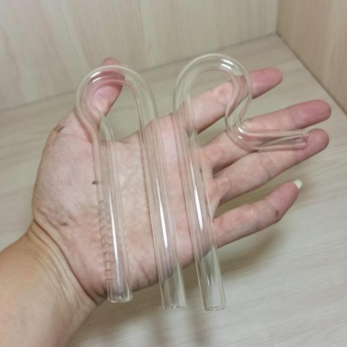 MINI GLASS LILY PIPE MINI BUKAN SKIMMER STAINLESS