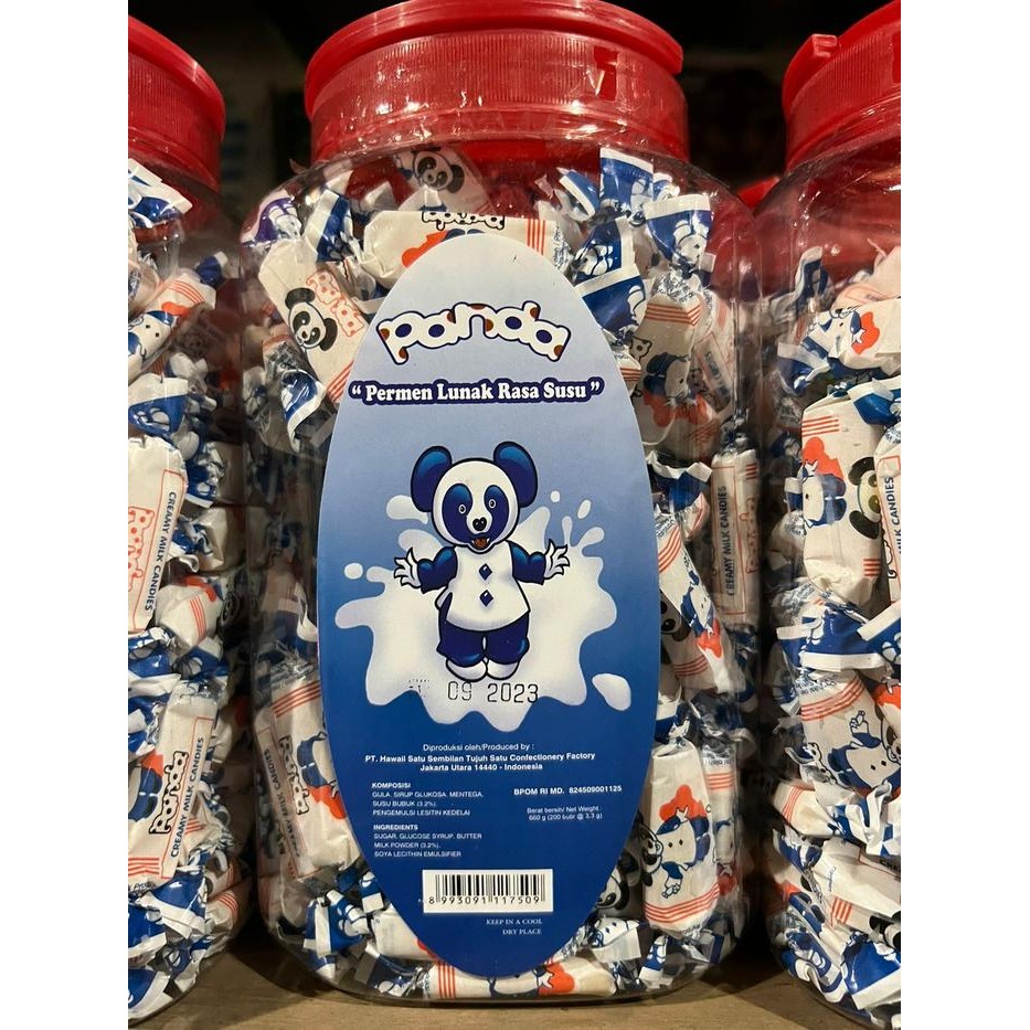 

Ready Permen Panda Susu Toples 660Gr