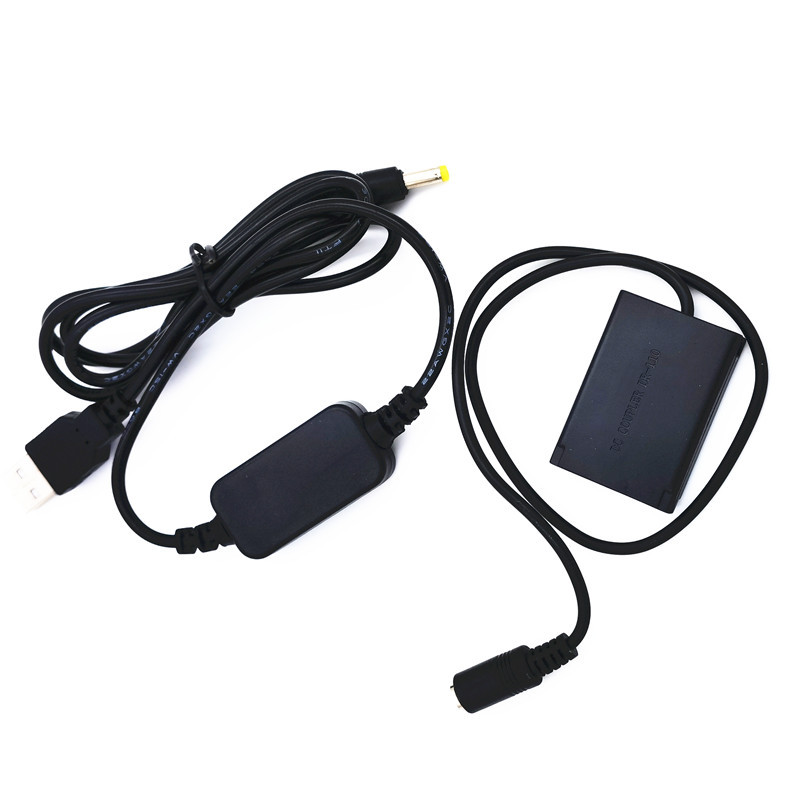 DR-110 DC Coupler NB-13L NB13L Dummy Battery + USB Cable Adapter For Canon G7X Mark II G1X G7X MII G