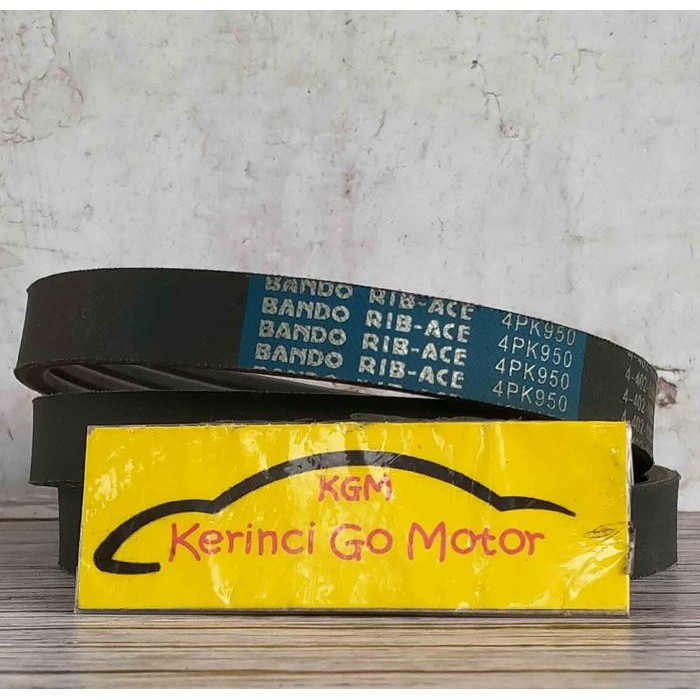 TERMURAH BANDO VAN BELT 4PK 950 RIB BELT TALI KIPAS 4PK-950 FAN BELT ALUR
