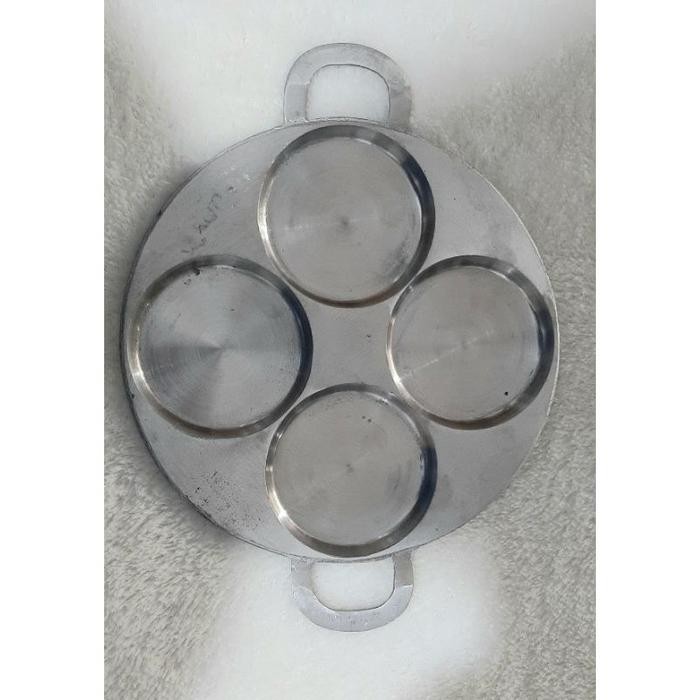 Cetakan Martabak telor mini / Cetakan Kue lekker Lubang 4