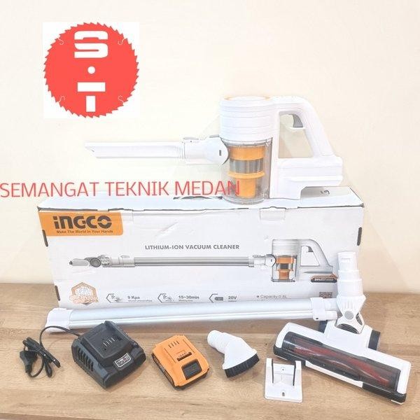 Cvli2006 Vacuum Vacum Cleaner Cordless Sedot Hisap Debu 20V 2Ah Ingco