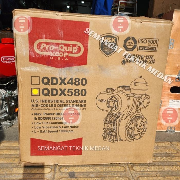 Qdx580 Mesin Engine Penggerak Serbaguna 20Hp Proquip Pro-Quip