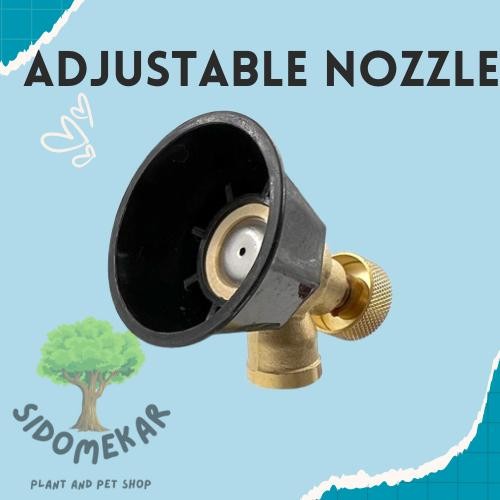 [Expert] NOZZLE SPUYER ADJUSTABLE/ Nozzle / Spuyer / ujung semprotan sprayer elektrik kuningan -