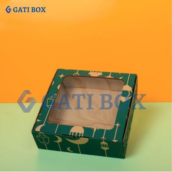 (Expert) kotak kue box cake dus lapis legit lebaran idul fitri dus 22x22x7