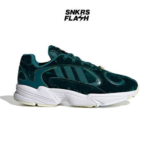 Adidas Yung 1 Velvet Pack Hi Res Aqua Sepatu Sneakers Pria - EH0188 - Size 46