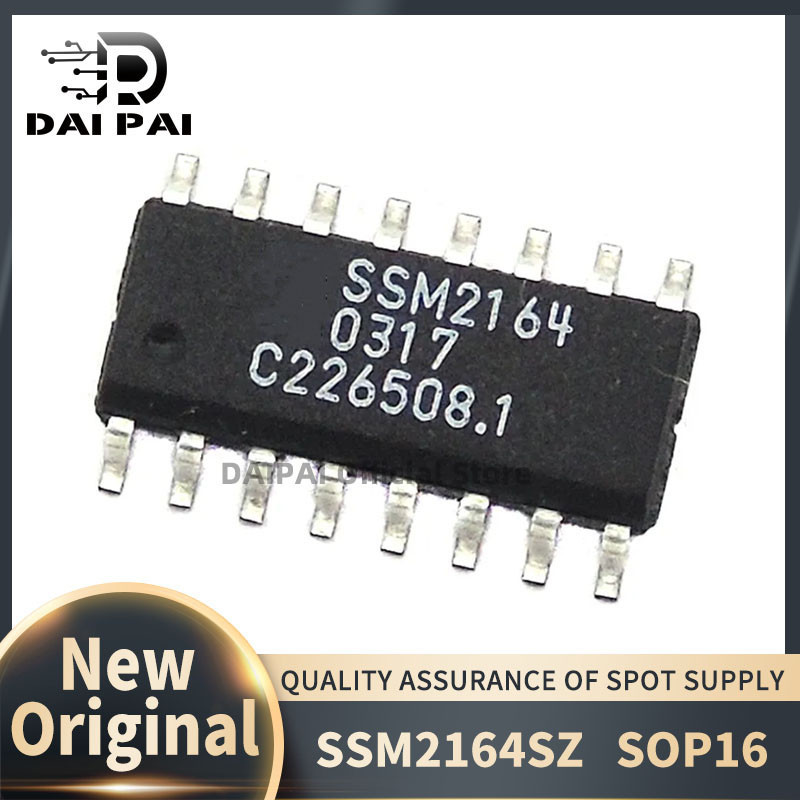 Baru (2-10piece) 100% New original SSM2164SZ SSM2164S SSM2164 SOIC-16 Chipset
