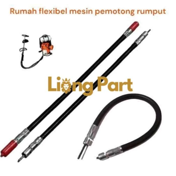 Flexible shaft mesin tong rumput / flexible lyner komplit technologi