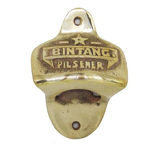 3" Pembuka Botol Kuningan / Bottle Opener - Bir Bintang / Bto1020A