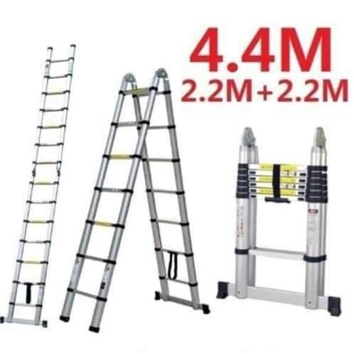 

Terlaris Tangga Teleskopik Double 4,4 Meter