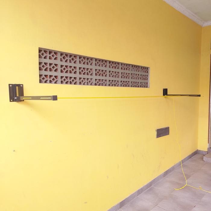 Bracket Jemuran Tempel Dinding, Besi Siku Jemuran