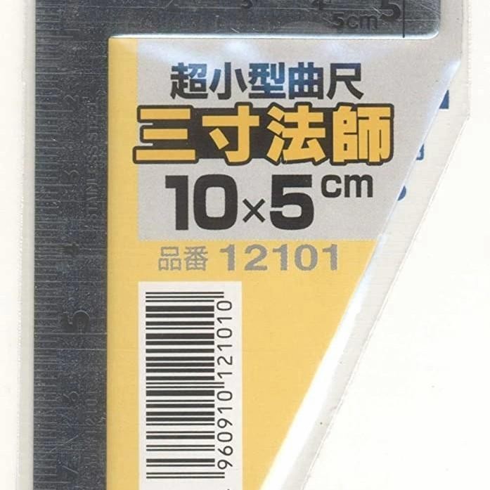 

Penggaris Siku Mini 10 x 5cm 12101 SHINWA Rules Mini Square