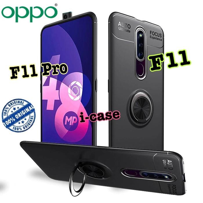 Oppo F11 / F11 Pro Soft Case Autofocus With i-ring Original