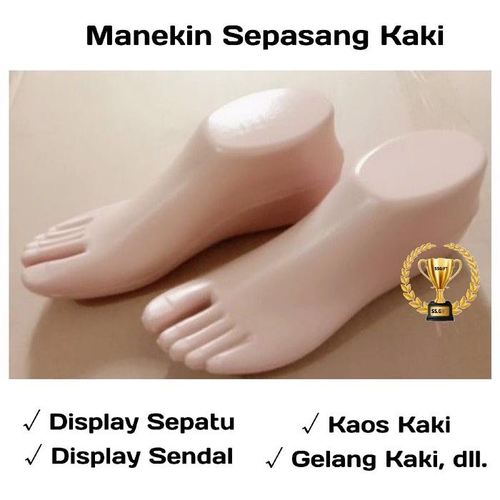 Manekin Sepasang Kaki Manekin Kaki Kakian