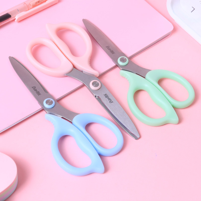 

Bantex Gunting Student Scissor 144 mm Ujung Bulat Ergonomis BD1202