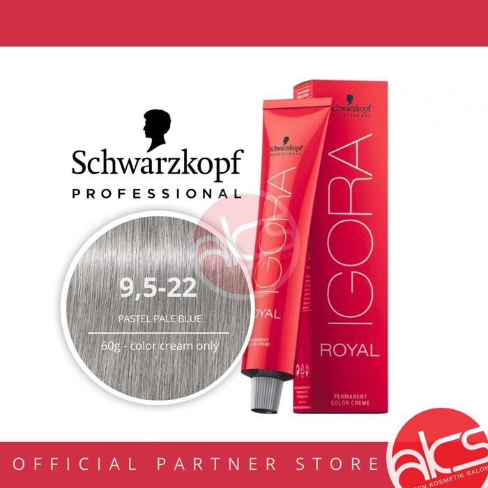 Diskon Schwarzkopf Professional Cat Rambut Igora Royal Pastel 9,5-22 60G Ready