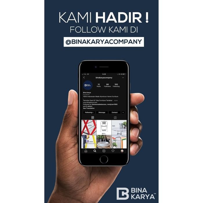 CAPSTOCK ALUMINIUM HONGKONG BINA KARYA 117 cm