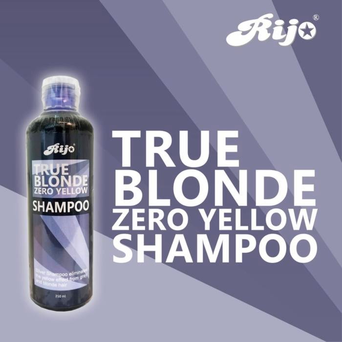 Promo Shampoo Silver Rijo Anti Yellow/ Shampoo Silver 250 Ml Ready