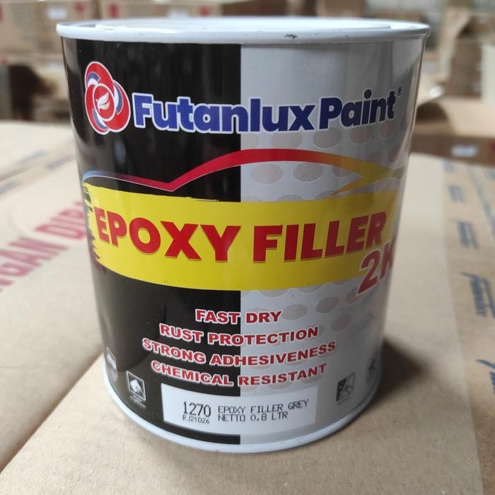 BEST SELLER CAT EPOXY FILLER FUTANLUX (1 KG) - CAT DASAR / MENI BESI ANTI KARAT
