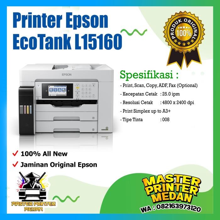 best produk] PRINTER EPSON L15160 A3+ GARANSI RESMI EPSON INDONESIA