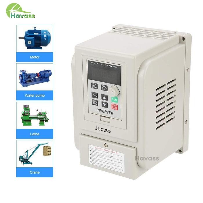 Promo Frequency Inverter Converter Vfd 2Hp Speed Controller At1-1.5Kw/2.2Kw/4Kw Dengan Kontrol Pwm