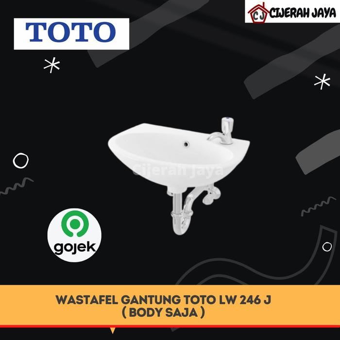 ------] Wastafel Gantung TOTO LW 246 J / Wall Hung Lavatory TOTO LW246J