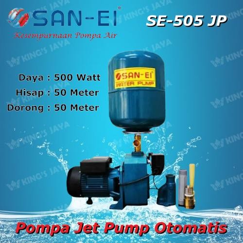 Ready oke] Pompa Air Jet Pump 50 Meter SANEI SE-505-JP Jetpump San-Ei 505