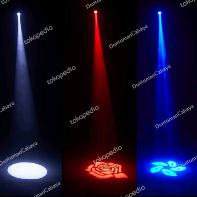 Harga Promo Mini Moving Head Beam Gobo 60W Lampu Panggung Studio Cafe