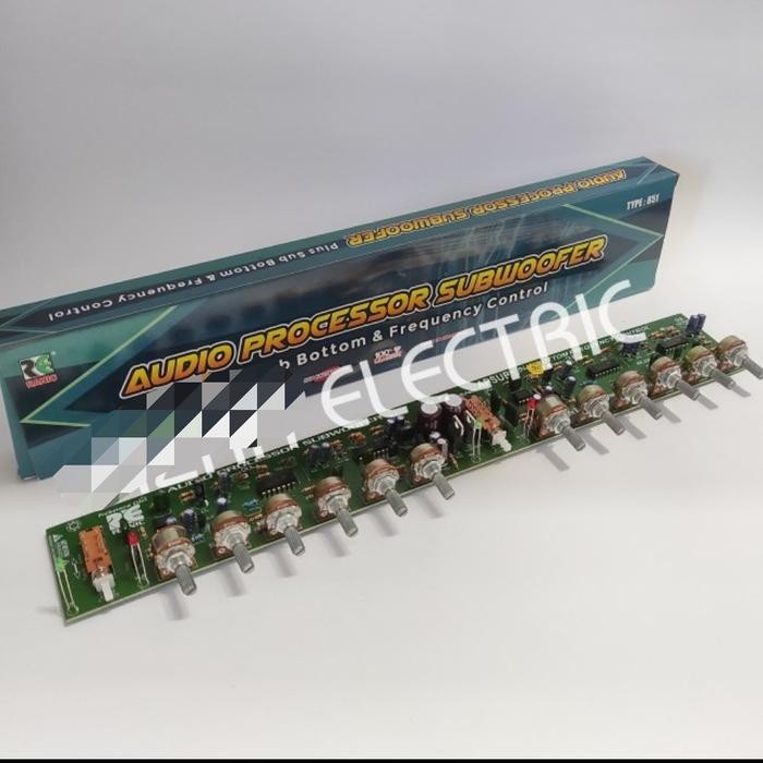 Kit Audio Processor Subwofer Subwoofer Ranic