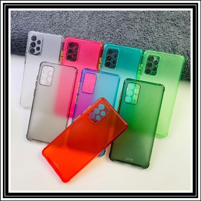 SAMSUNG GALAXY A72 UME MATTE TPU RAINBOW CASE ORIGINAL CASING SILICONE