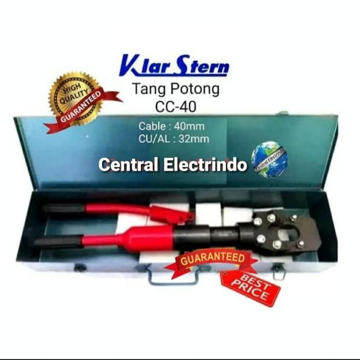 Tang Potong Kabel Hidrolik Cc-40A(Potong Kabel,Tembaga & Aluminium).