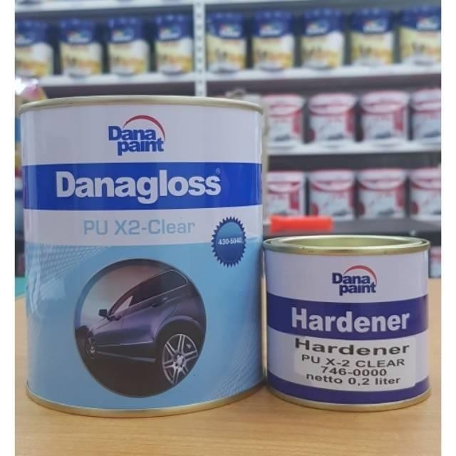 [Allthebest] Danagloss PU Clear X2 / 2 Komponen Clear Coat + Hardener