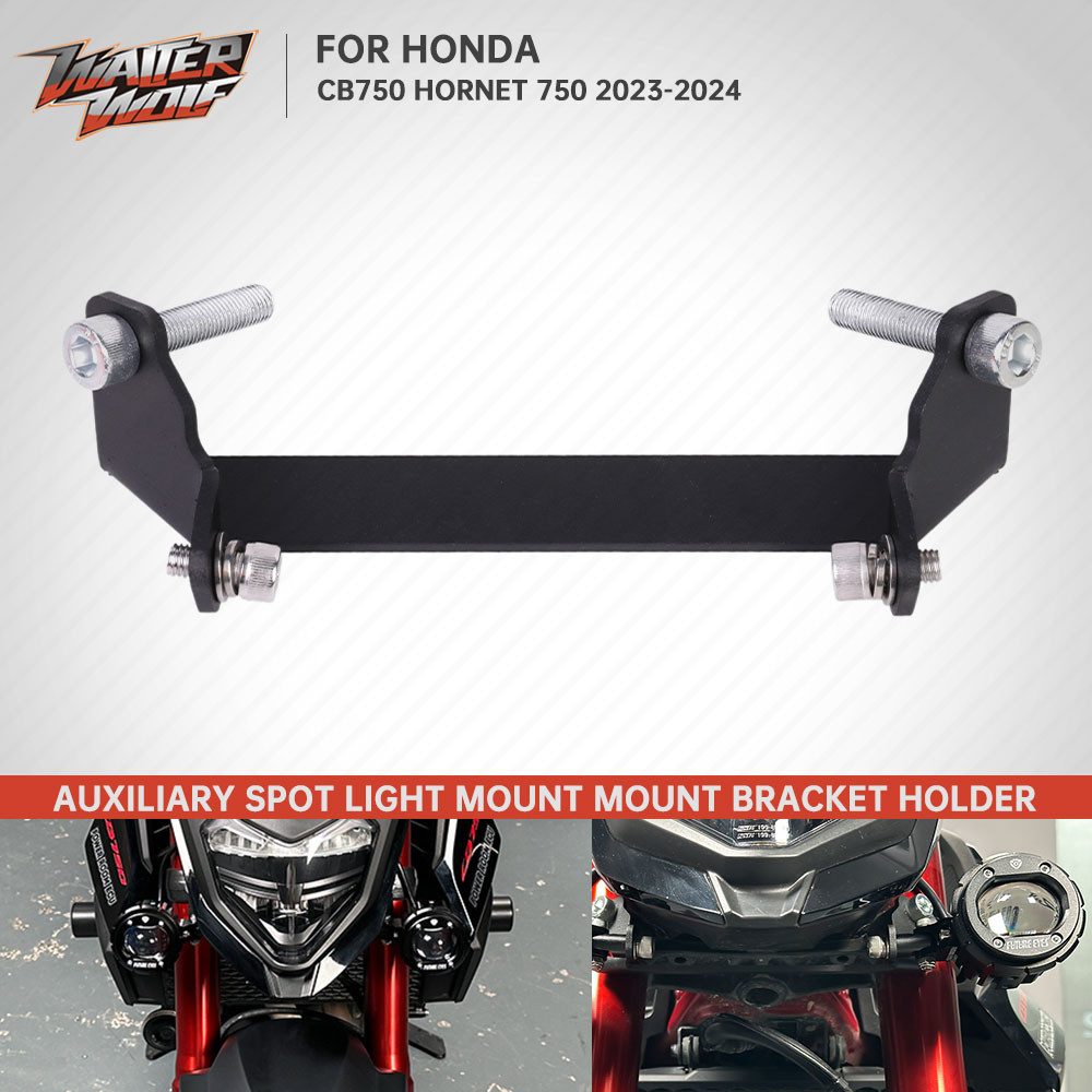 Fog Light Auxiliary Spot Lamp Bracket Mount Holder For Honda CB750 Hornet 750 2023-2024 Motorcycle A