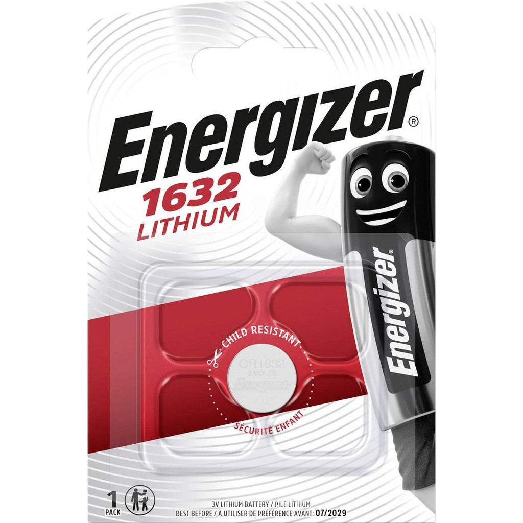 Baterai Energizer CR1632 / CR 1632