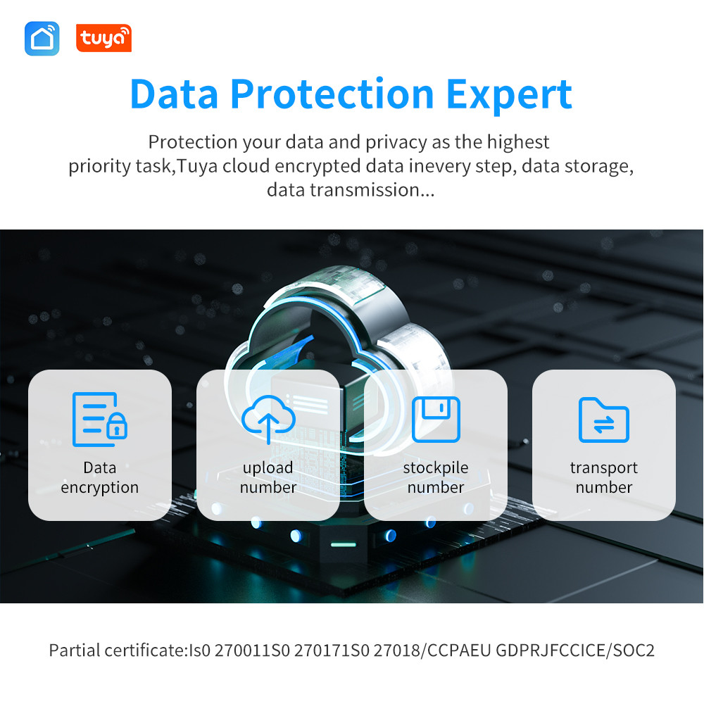 Tuya App Wireless Ip Camera Wifi 1080P Auto Tracking Baby Monitor Surveillance Camera Cloud Storage