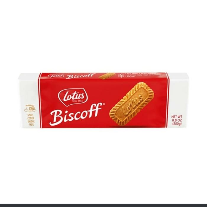 

LOTUS BISCOFF CARAMELIZED BISCUIT 250 GR ISI 32 BISKUIT KARAMEL best seller