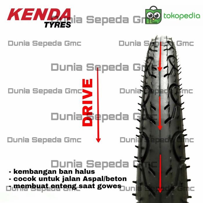 Ban Luar 26 X 1.50 1.5 1 5 1 50 Kenda Halus Sepeda Mtb Mini Gravel 26 Gratis Ongkir