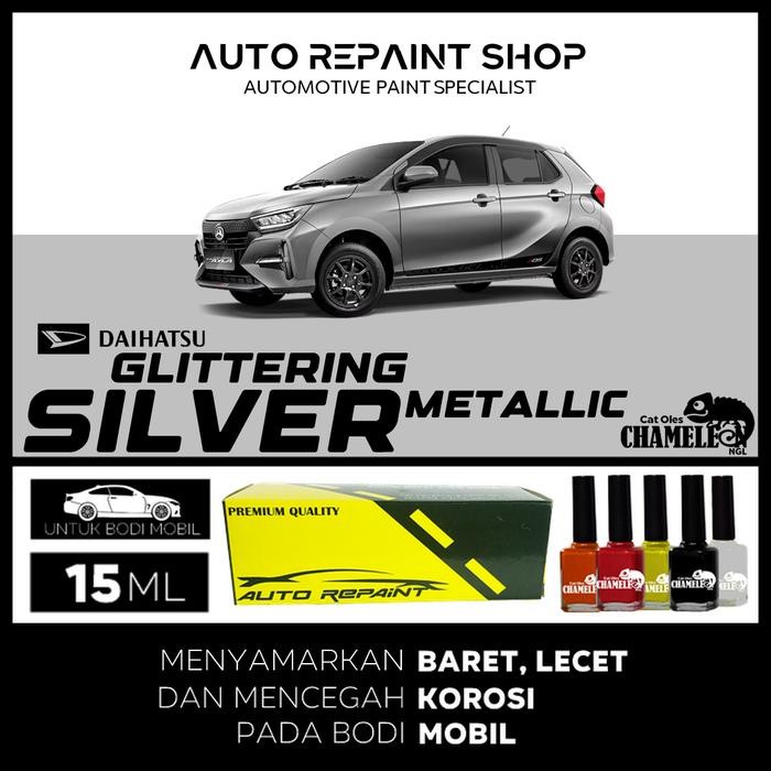 BEST SELLER CAT OLES DAIHATSU GLITTERING SILVER METALLIC AUTOMOTIVE PAINT CHAMELEON NGL