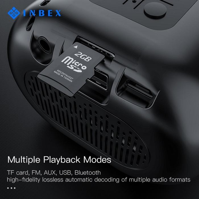 (Expert) INBEX Speaker Bluetooth 5.0/Portable WireleAss Speake/Super Bass Mini