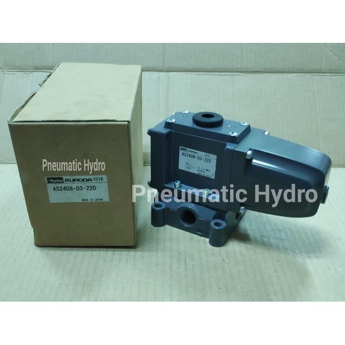 New Selenoid Valve Pneumatic Parker Kuroda As2408-03-220