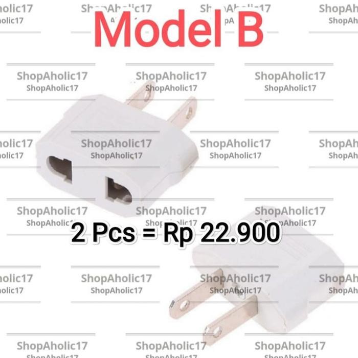 (Expert) Colokan Listrik Taiwan Jepang US Plug Adapter Over Steker