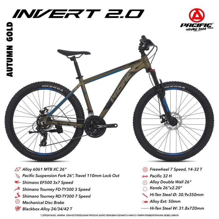 SEPEDA MTB PACIFIC 26inch INVERT 2.0
