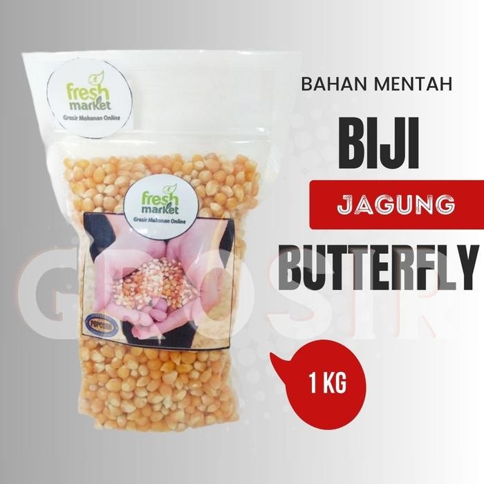 

Bahan Mentah / BIJI JAGUNG POPCORN USA BIJI JAGUNG 500 Gram