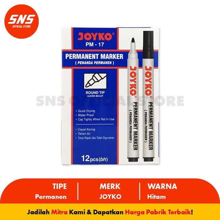 

FLASH SALE SPIDOL PERMANEN HITAM KUALITAS SNOWMAN