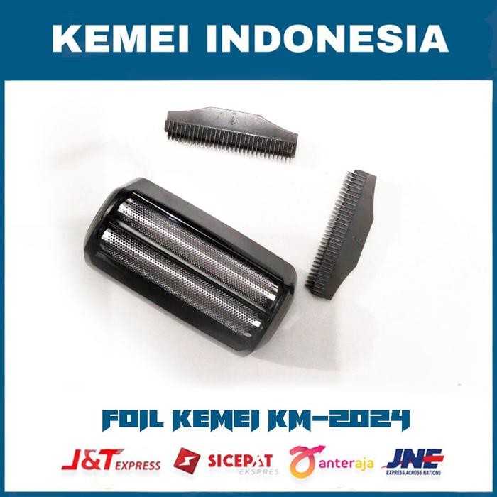 Foil pengganti kemei km-2024 mata pisau shaver kemei 2024
