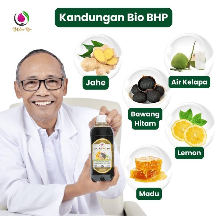 

Golden Bio Bhp Herbal Tekhnologi Sinbiotik Bawang Hitam Fermentasi 150 Ml Gratis Ongkir