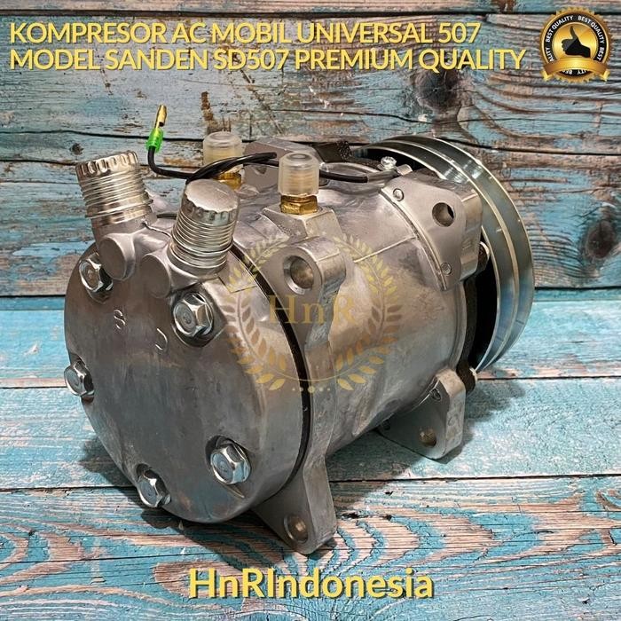 Kompresor Ac Mobil Sd507 Universal Model Sanden 507